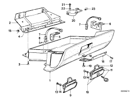 BMW E30 1982-1993 Glove Box with Lock بي ام دبليو  درج أمامي  مع قفل