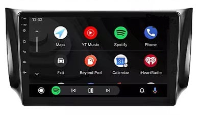 Android Stereo 4+64G Carplay Navigation Wifi 10"IPS 2.5D Touchscreen Compatible with Nissan Sentra SYLPHY 2013 شاشة 10 انش اندرويد كاربلاي نافجيشن متوافق مع نيسان سينترا سلفيا