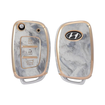 غطاء مفتاح هيونداي ملون color  Key Cover for Hyundai Venue  Aura  Creta  Grand i10 Nios  Xcent  i-20  Elite i20 3 Buttons