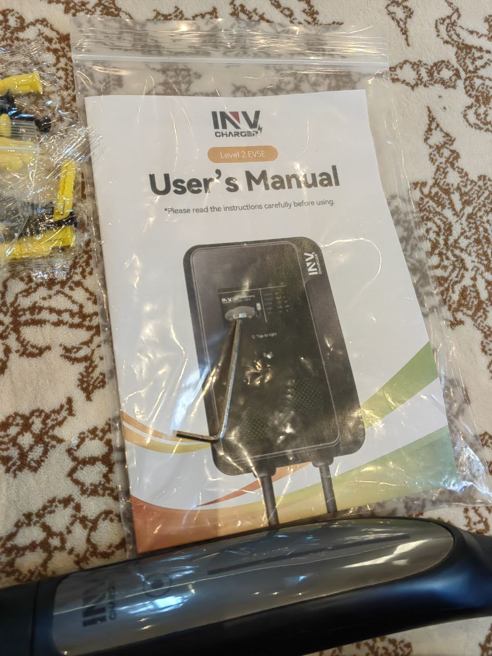 EV Car Wall Charger 48A/11.5kW AC Fast Charging & Power Station (Compatible with Tesla)   شاحن حائط للسيارات الكهربائية Type 1 بقدرة 48 أمبير / 11.5 كيلوواط – شحن سريع AC ومحطة طاقة، متوافق مع تسلا