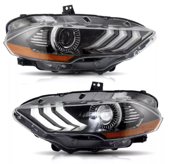 Ford Mustang Headlights 2018–2023 – LED Front Lights