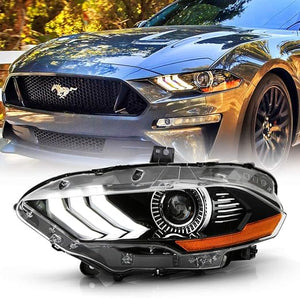 Ford Mustang Headlights 2018–2023 – LED Front Lights