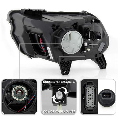 Ford Mustang Headlights 2010–2014 – Front Headlamps (Left/Right)
