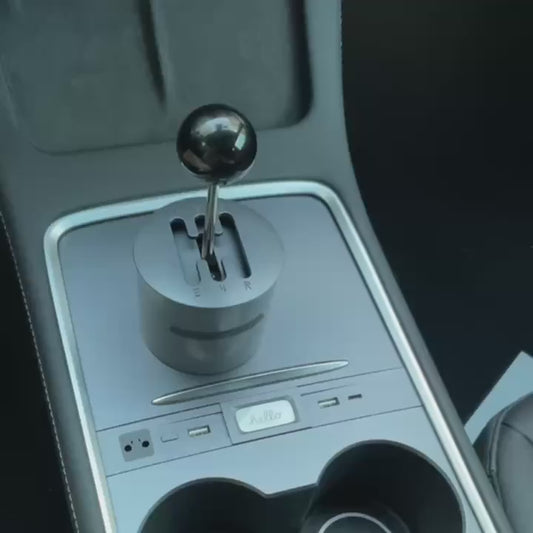 Tesla Model 3/Y Manual Shift Knob, Sleek ABS Acrylic Gear Lever, Stylish Interior Upgrade Accessory مقبض ناقل حركة يدوي لتسلا موديل 3/Y, تصميم أنيق من الأكريليك وABS، رافعة تغيير سرعة بلمسة عصرية لترقية المقصورة الداخلية