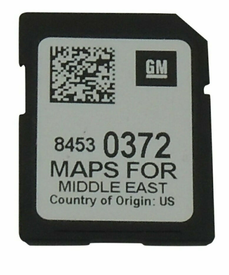 Maps Memory Card compatible with CADILLAC CHEVROLET BUICK  and GMC 2024 ميموري خرائط كاديلاك و الجي ام سي اصدار