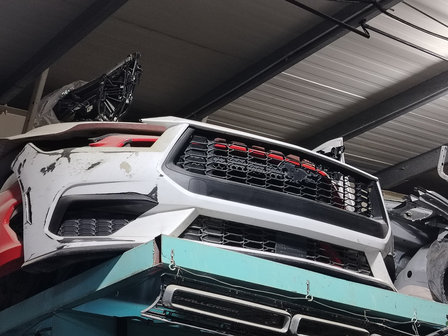 Used Ford Mustang 2024 Front Bumper – 4 Cylinder,  صدام أمامي مستعمل لفورد موستانج 2024 – 4 سلندر