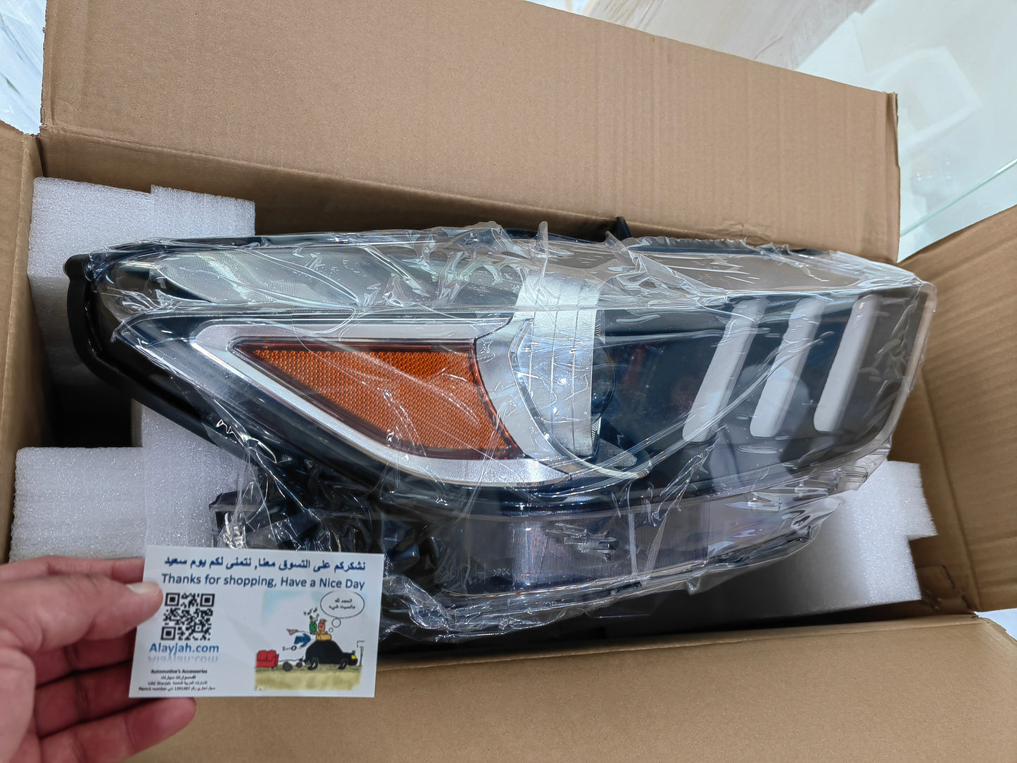 Ford Mustang Headlight Pair 2015 2016 2017