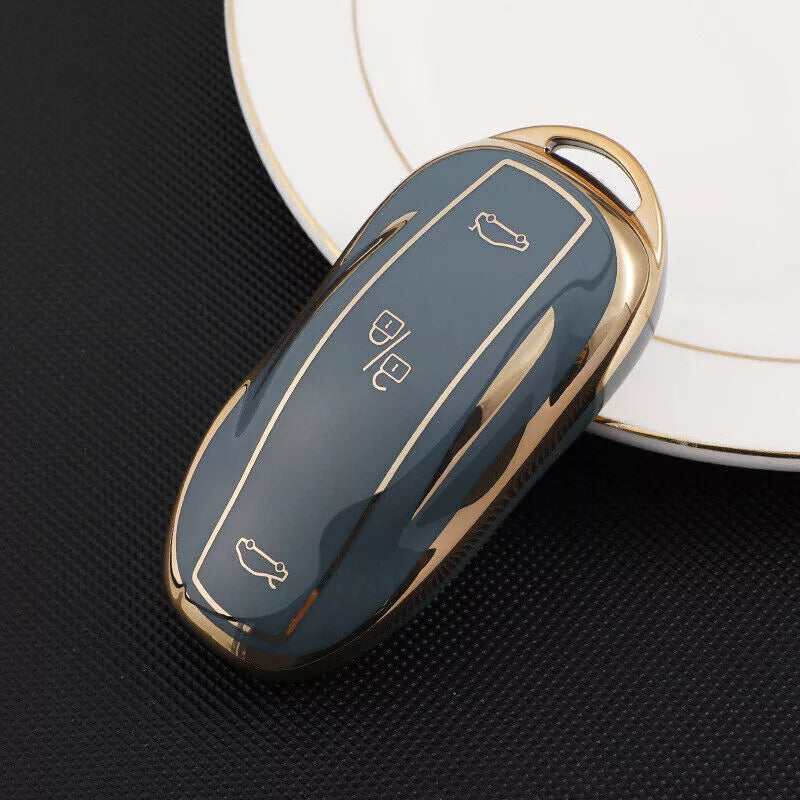 غطاء مفتاح تسلا  Car key case Tesla