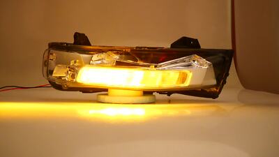 Used Fog Lights 2018-2022 Ford Mustang Sequential Turn Signal Orange Fog Lamps Ford Mustang- 1 Pair لون برتقالي ليتات كشافات ضباب موستنج