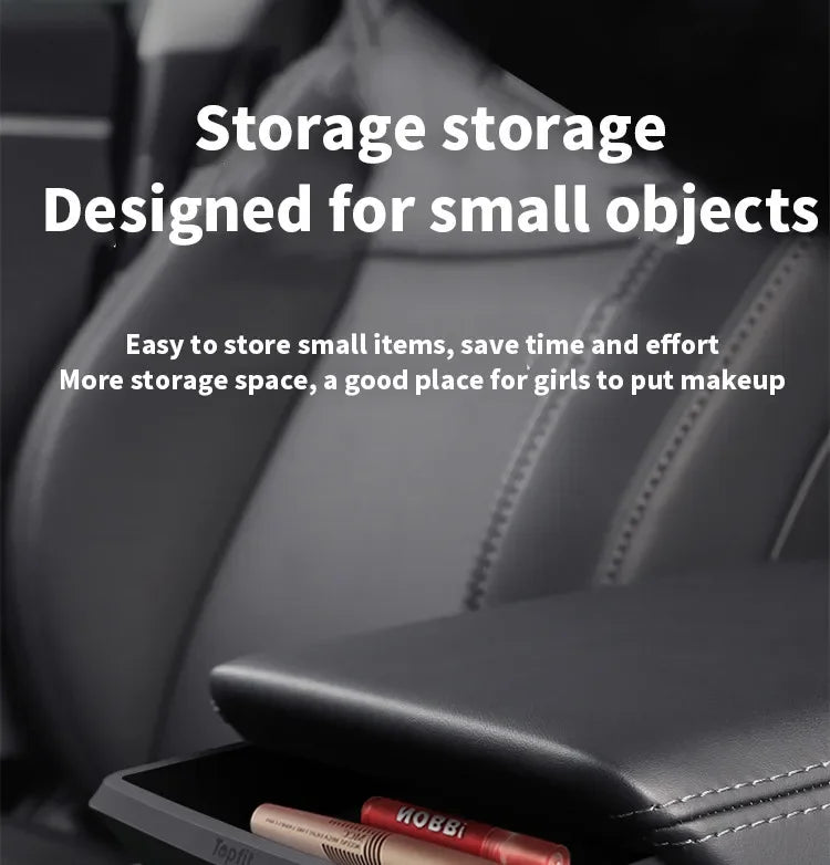 Central Armrest Storage Tesla Model 3 Highland مكان تخزين تسلا